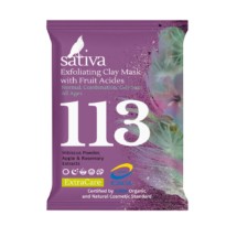 Sativa №113 Маска-гоммаж с фруктовыми кислотами 15г