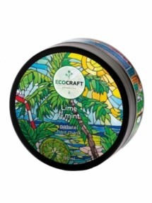 EcoCraft Натуральная маска для укрепления и питания волос "Lime & mint"