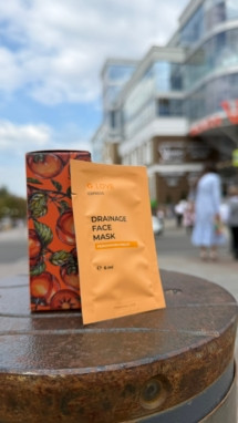 G.LOVE Дренажная маска для лица Drainage Face Mask PERSIMMON KINGLET, саше 1 шт